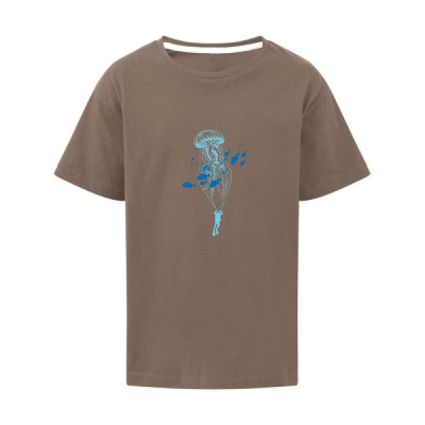 Under the sky SG - Kids T-shirt enfant Deep Taupe Taille 128 (7-8/L)