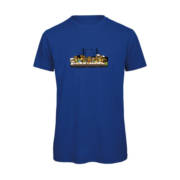 T-shirt humour original le dernier repas T Shirt couleur Royal Blue