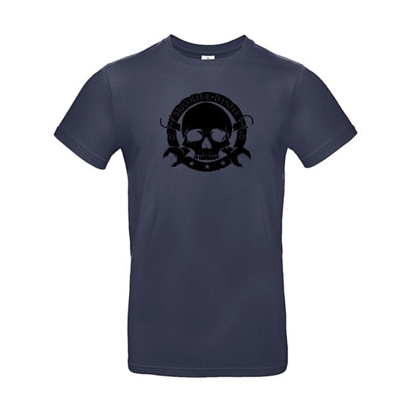 bricoleur d'enfer flex noir B&C - E190 T-shirt|Navy Blue||2XL