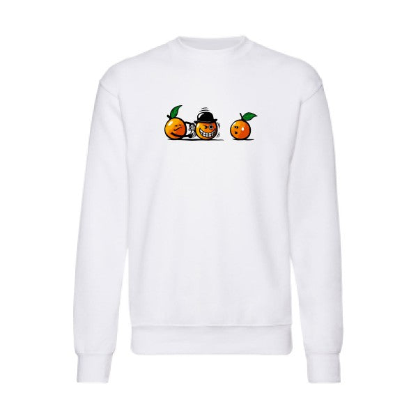 Orange Mécanique Fruit of the loom 280 g/m² Sweat shirt