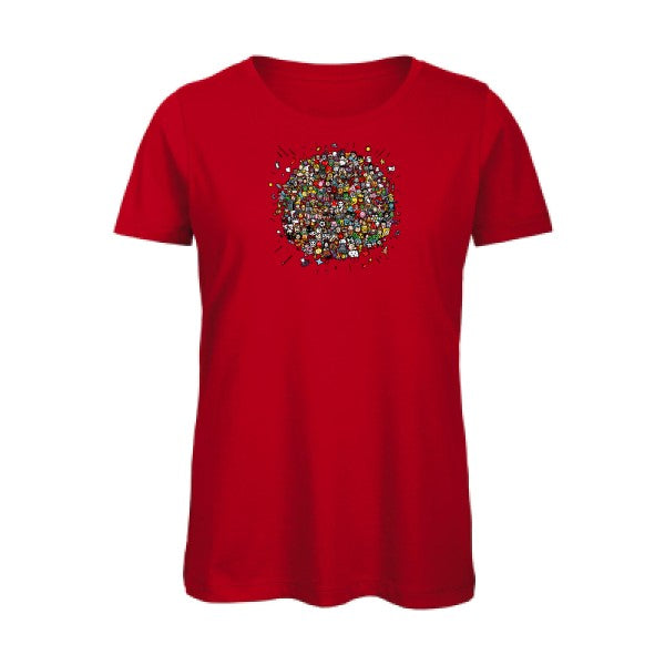 Planete-Pop-Culture- T-shirt original - t-shirt original femme Red