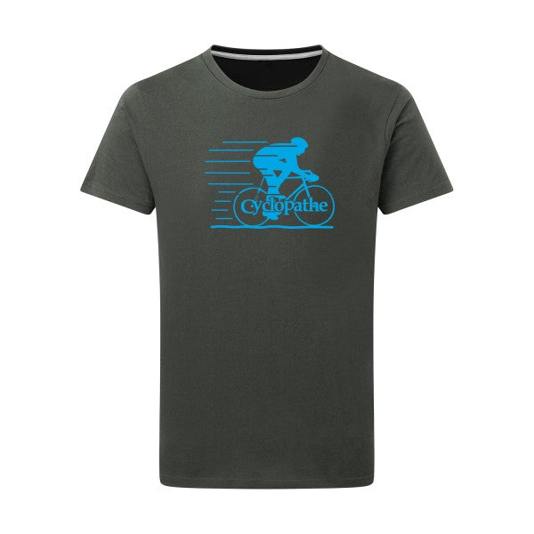 CYCLOPATHE ! - Flex bleu clair Tshirt original Charcoal  5XL