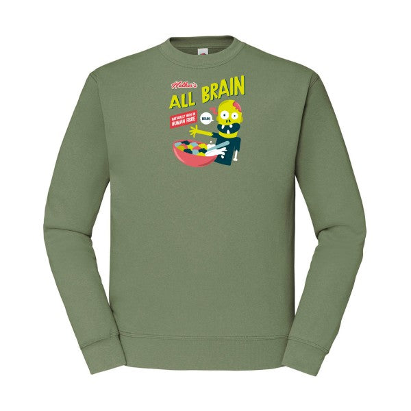 All brain Fruit of the loom 280 g/m² Sweat shirt