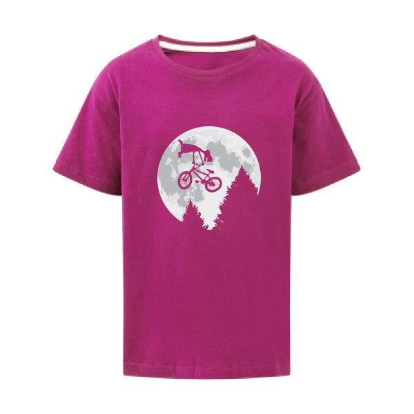 E.T. flip back SG - Kids T-shirt enfant Dark Pink Taille 152 (11-12/2XL)