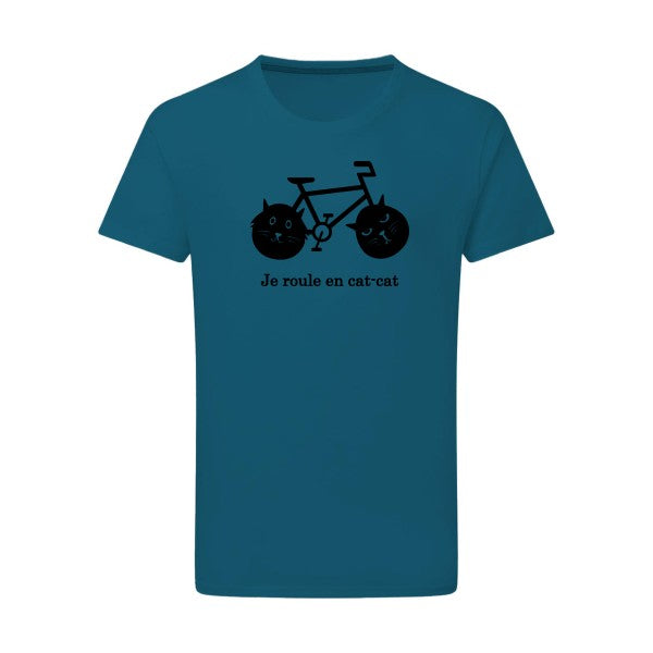 cat-cat bike - Flex noir Tshirt original Petrol  2XL