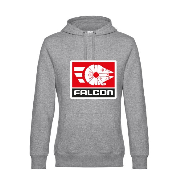 Millenium- Sweat à capuche original Heather Grey - RueDuTeeshirt