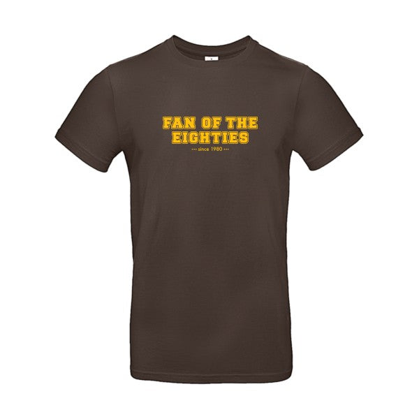 Fan of the eightiesFlex jaune or- T-shirt E190|Brown||2XL