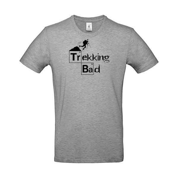 Trekking bad flex noir B&C - E190 T-shirt|Sport Grey||5XL