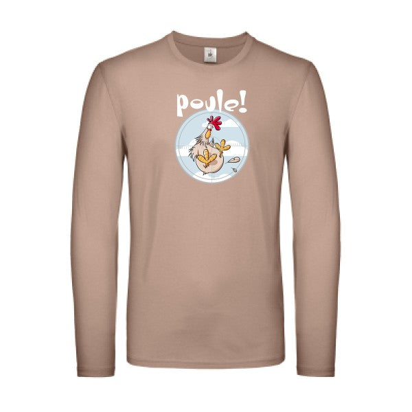 Poule ! B&C - E150 LSL T-shirt manches longues léger