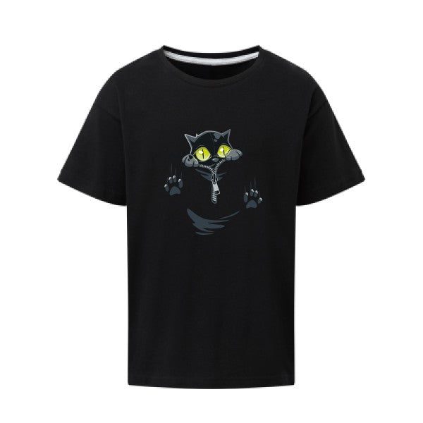 oOh SG - Kids T-shirt enfant Dark Black Taille 152 (11-12/2XL)