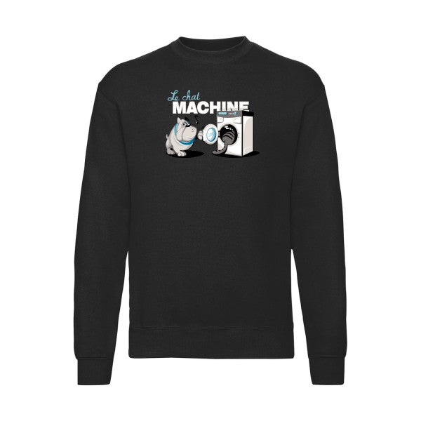 Le Chat Machine Fruit of the loom 280 g/m² Sweat shirt