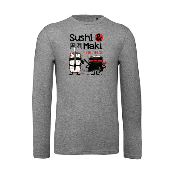 Sushi et Maki | T-shirt original LSL Sport Grey 2XL