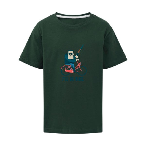 I'll be bike SG - Kids T-shirt enfant Bottle Green Taille 152 (11-12/2XL)