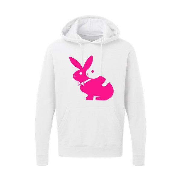 hot  |Sweat  capuche humoristique Rose fluo 