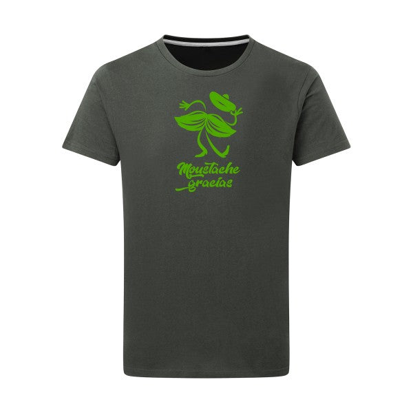 Presqu'spagnol - Flex Vert pomme Tshirt original Charcoal  5XL