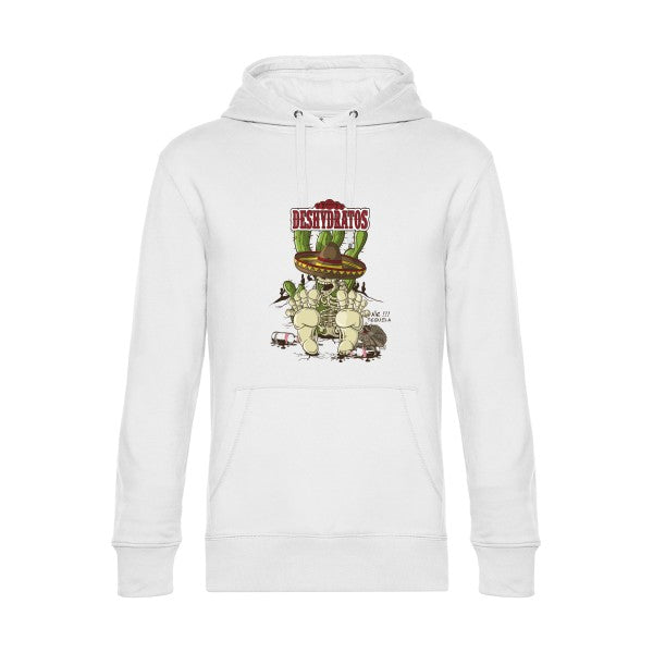 deshydratos- Sweat à capuche original White - RueDuTeeshirt
