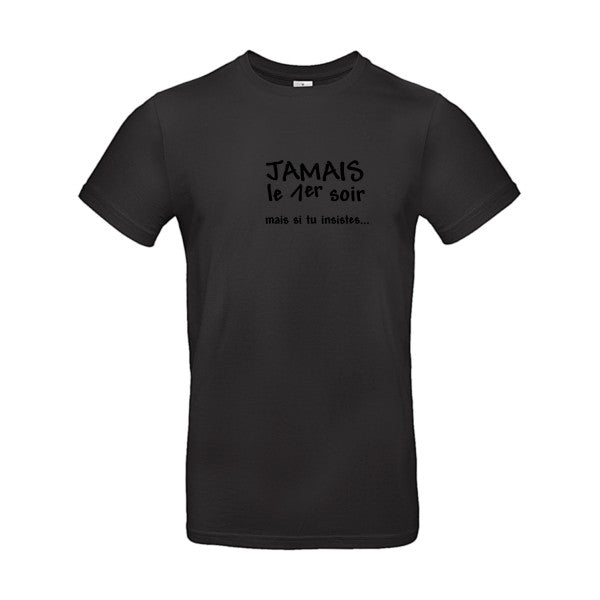 JAMAIS... Flex noir |E190 T-shirt|Black||5XL