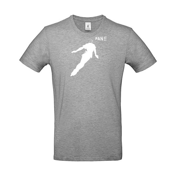T-shirt humour original peter T Shirt couleur Sport Grey