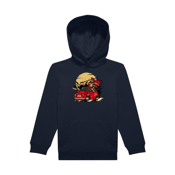 sweat capuche enfant Navy- 500