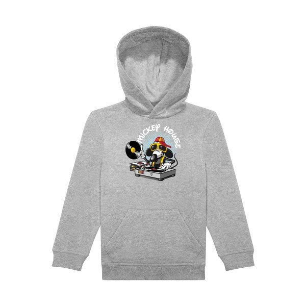 sweat capuche enfant Sports Grey Mickey-house