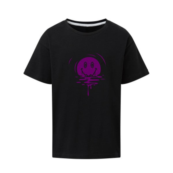 SUN SMILE Flex Violet SG - Kids T-shirt enfant Dark Black Taille 152 (11-12/2XL)