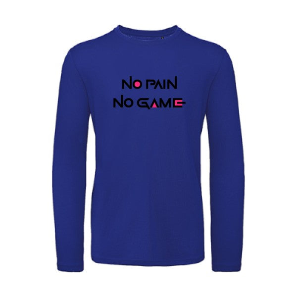 NO PAIN NO GAME  | T-shirt original LSL Cobalt Blue 2XL