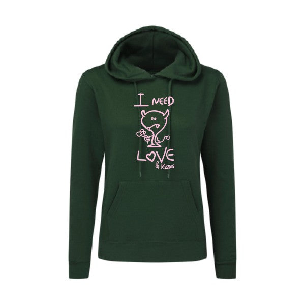 LOVER Rose |Sweat original à capuche Femme