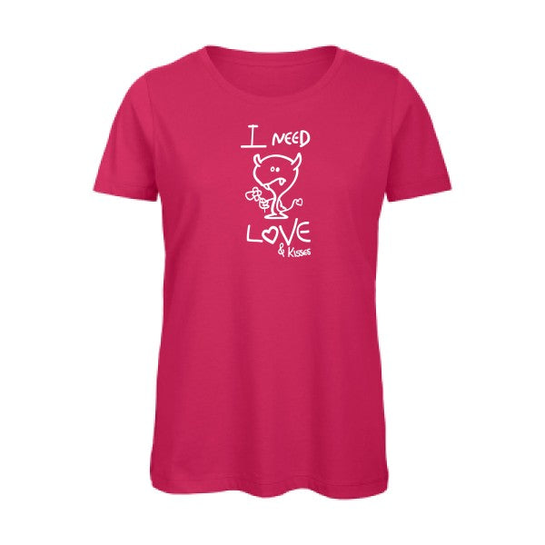 T shirt humour bio femme   femme bio|LOVER Blanc 