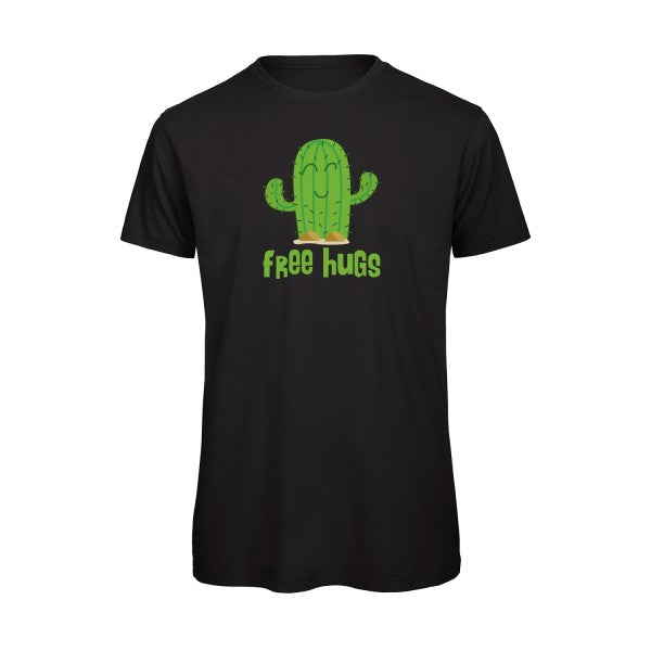 T-shirt humour original Freehugs T Shirt couleur Black