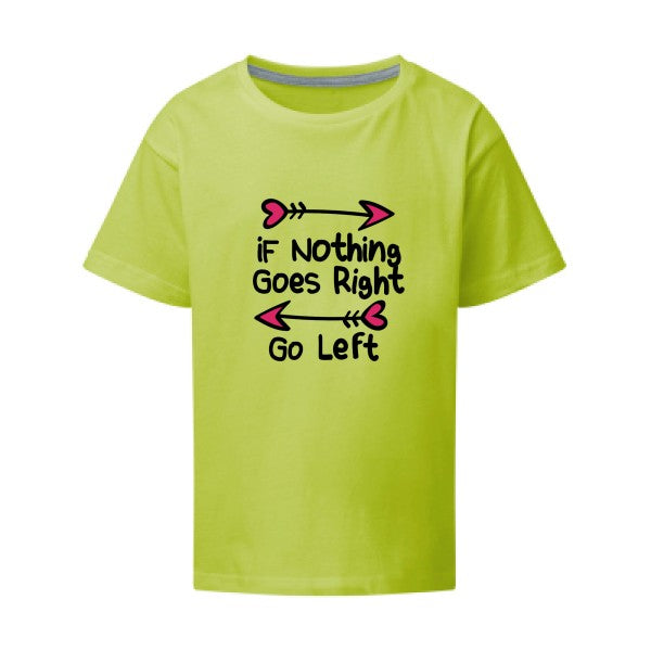 Go right  SG - Kids T-shirt enfant Lime Taille 152 (11-12/2XL)