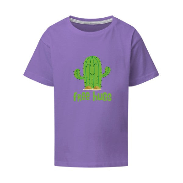 FreeHugs SG - Kids T-shirt enfant Aster Purple Taille 152 (11-12/2XL)