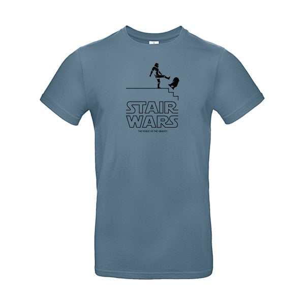 STAIR WARSFlex noir- T-shirt E190|Stone Blue||2XL