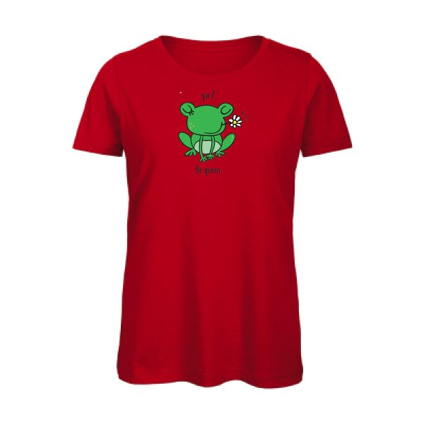 Be-Green-- T-shirt original - t-shirt original femme Red