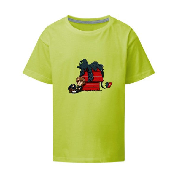 Dragon Peanuts SG - Kids T-shirt enfant Lime Taille 152 (11-12/2XL)