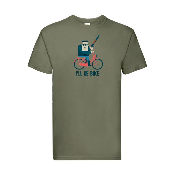 I'll be bike Fruit of the loom 205 g/m² T-shirt/ classic olive