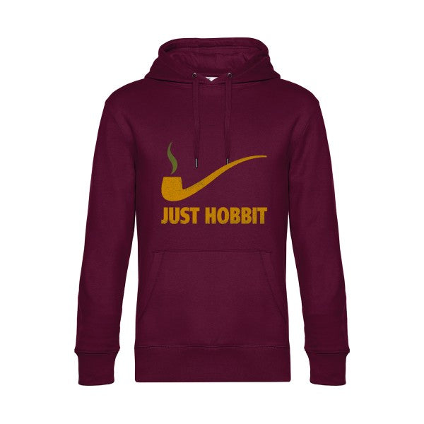 Just-Hobbit- Sweat à capuche original Burgundy - RueDuTeeshirt