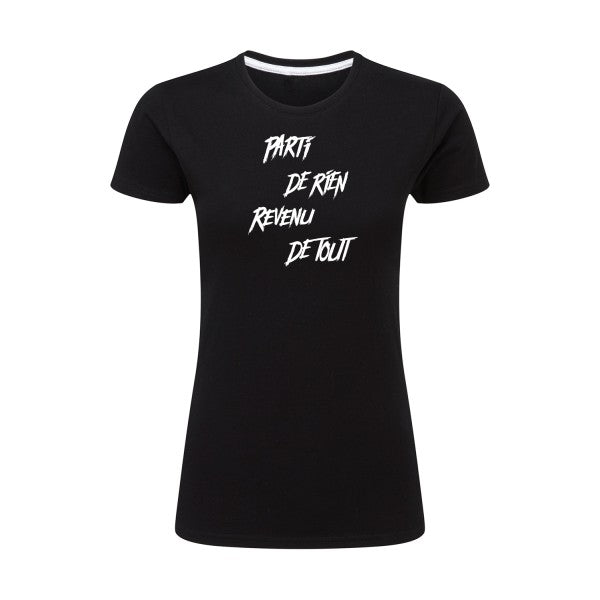 Parti de rien Blanc |T shirt original femme|SG