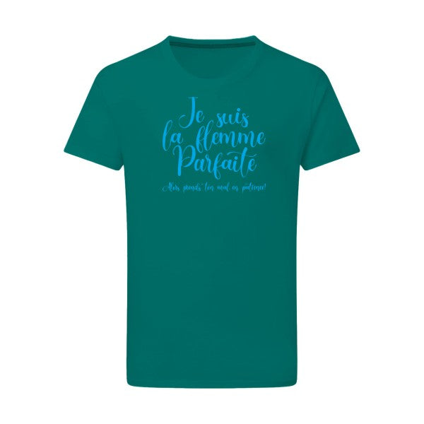 La flemme parfaite - Flex bleu clair Tshirt original Emerald Green  2XL