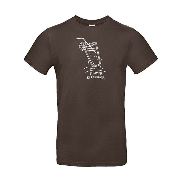 Summer is coming !Flex Blanc - E190 T-shirt|Brown||2XL