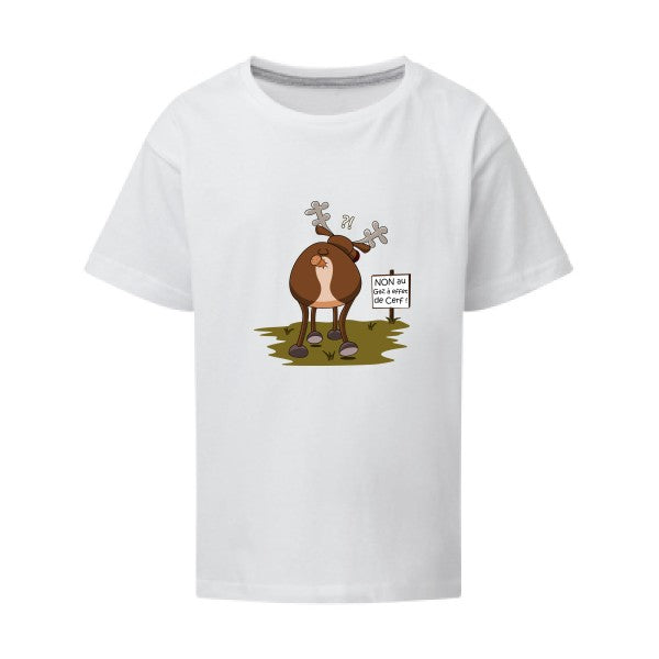 Gaz à effet de cerf SG - Kids T-shirt enfant White Taille 152 (11-12/2XL)