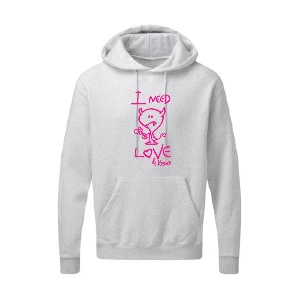 LOVER Rose Fluo SG - Hooded Sweatshirt Sweat capuche