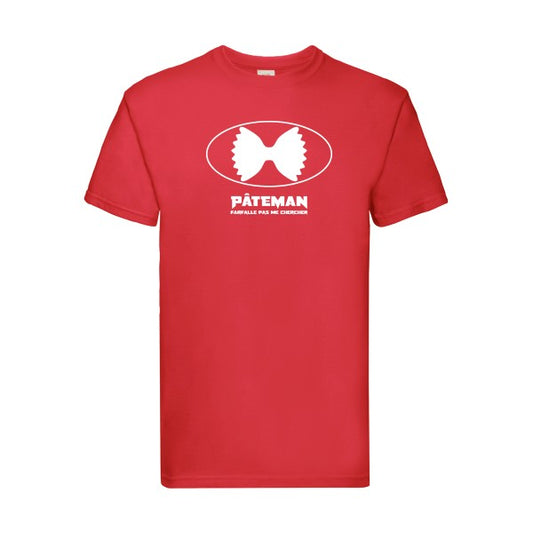 T-shirt|PÂTEMAN |flex Blanc| Fruit of the loom 205 g 