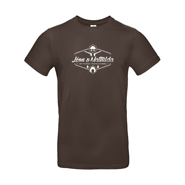 LEON AND MATHILDA SARLFlex Blanc - E190 T-shirt|Brown||2XL