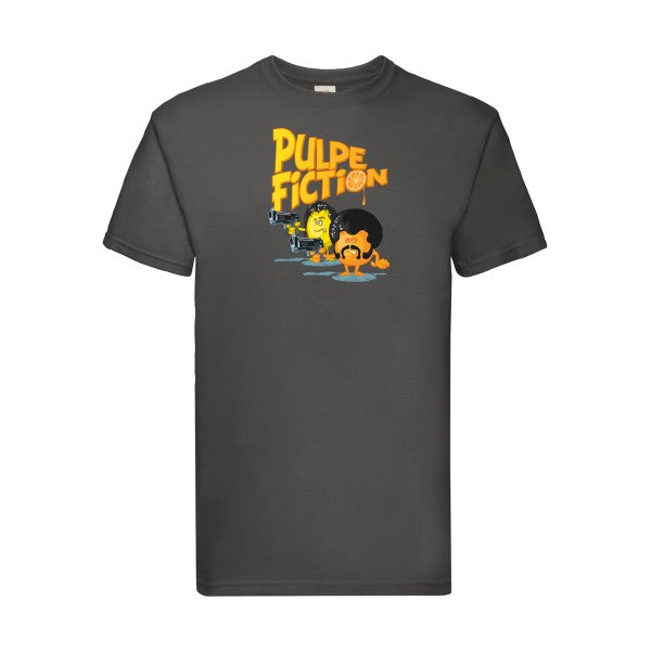 Pulpe Fiction Fruit of the loom 205 g/m² T-shirt/ light graphite