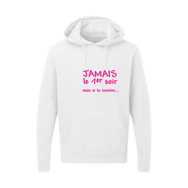 JAMAIS... Rose Fluo SG - Hooded Sweatshirt Sweat capuche