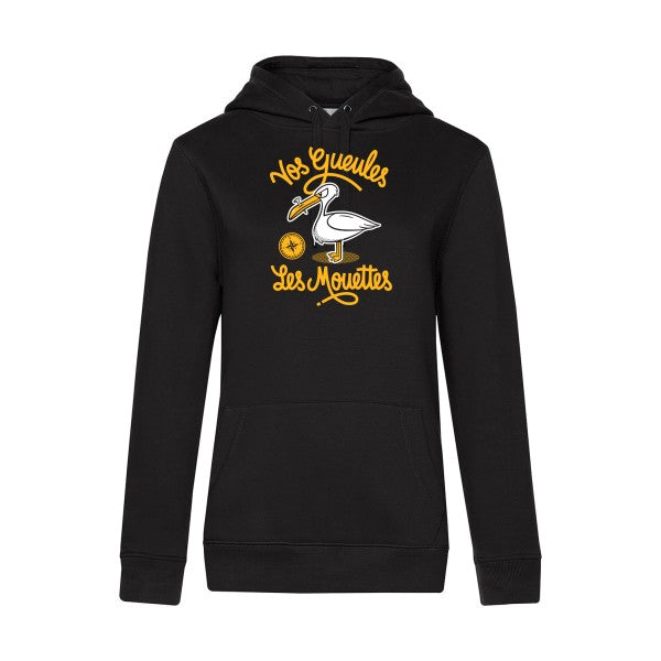 Vos gueules les mouettes RueDuTeeshirt Sweat capuche
