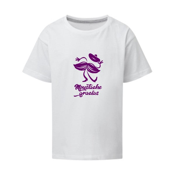 Presqu'spagnol Flex Violet SG - Kids T-shirt enfant White Taille 152 (11-12/2XL)