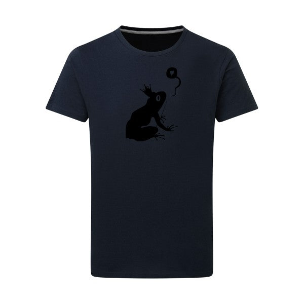 Prince Rainette noir -Flex noir sur T-shirt SG  Navy  5XL