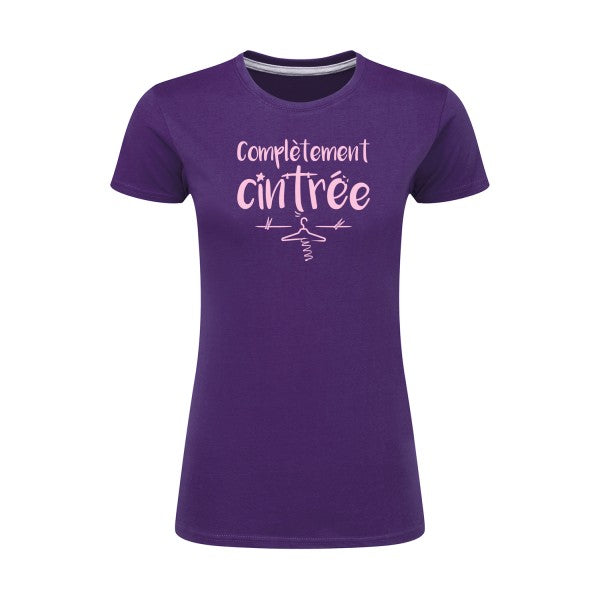 Complètement cintré  |Rose |T shirt original femme|SG