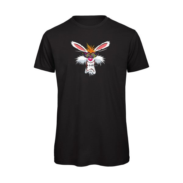 T-shirt humour original Rabbit T Shirt couleur Black
